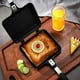 thumbnail image 4 of 1pc Sandwich Maker Non-stick Grilled Sandwich Double Sided Frying Pan, Bread Toast Breakfast Pan Omelette Pan Outdoor Camping Baking Pan Kitchen Supplies, 4 of 4