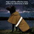 thumbnail image 5 of Waterproof Reflective Dog Raincoat - Adjustable Hooded Slicker Poncho Pet Rain Coat, Lightweight Dog Rain Jacket for Small to X- Large Dogs and Puppies, 5 of 6