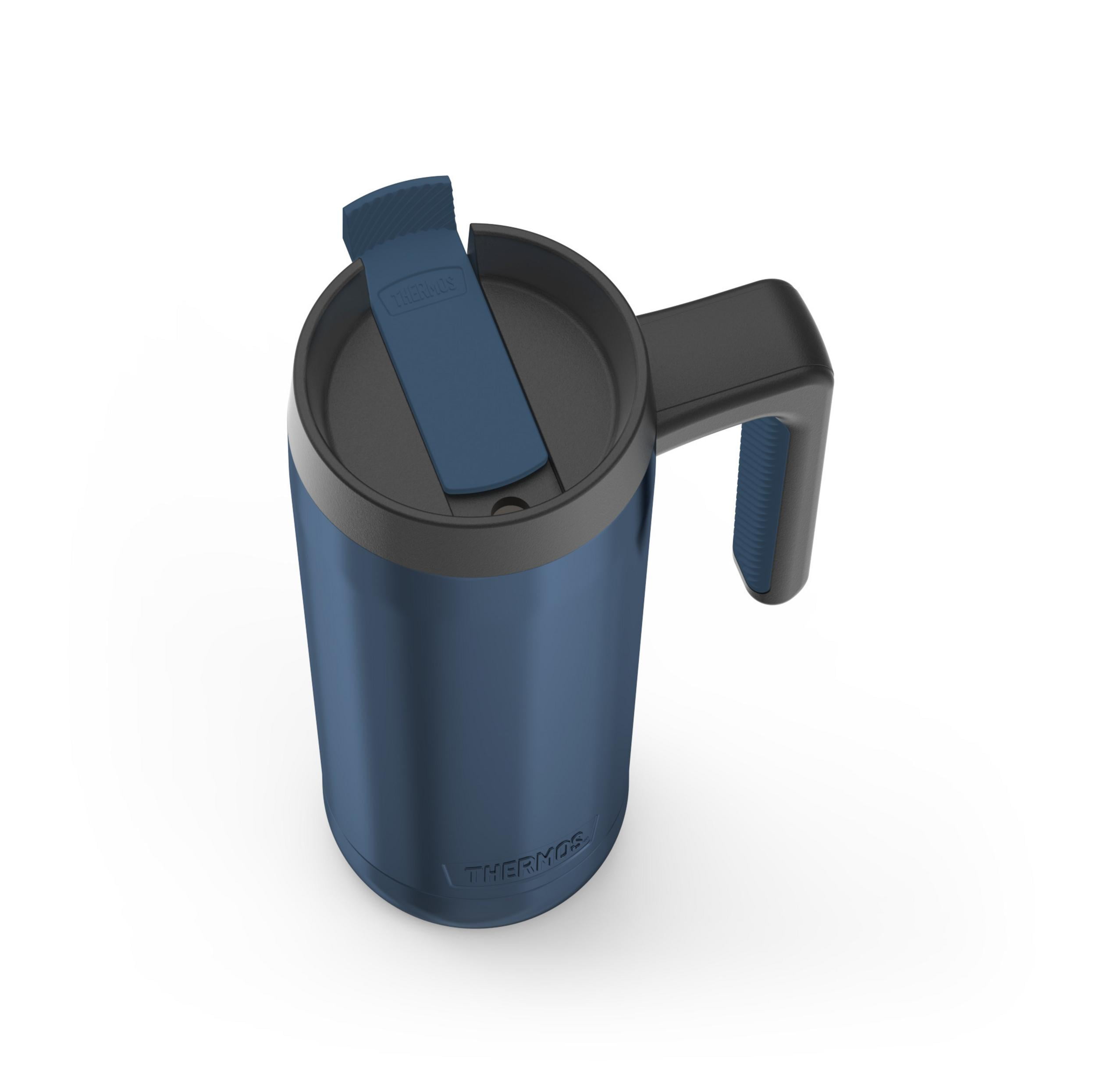 Thermos Alta Series Stainless Steel Travel Mug, Blue, 18oz