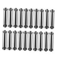 thumbnail image 6 of FONDOTIN 20Pcs Stainless Steel Croissant Molds for Kitchen Use Reusable Plated Silver Bread Baking Tubes, 6 of 8