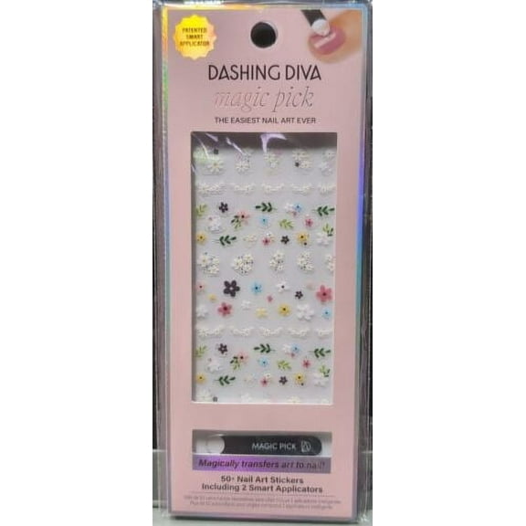 Dashing Diva Magic Pick 50  Nail Art Stickers, Farmer's Market