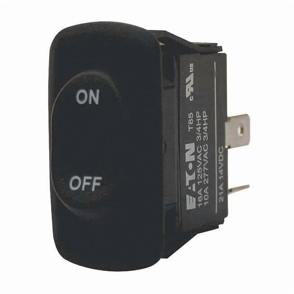 Eaton Rocker Switch, No Lens, LED, Off/On XRXMXXXNV1DB