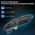 thumbnail image 3 of Manija de puerta exterior con kit de placa de refuerzo para Ford Focus 2004-2007, lado izquierdo del conductor, manija de puerta exterior, No. 6S4Z5426685C/6S4Z5426685A, negra, 3 of 7