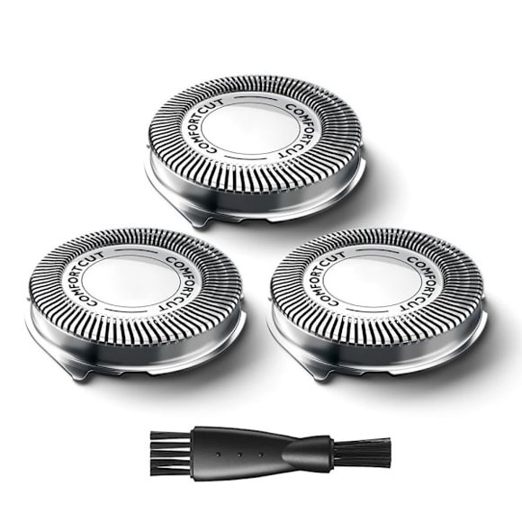 3 pcs Replacement Blades for Philips SH30 Series 3000 Electric Shavers