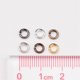 thumbnail image 3 of 1 Box Open Jump Rings Brass Jump Rings Mixed Color 20 Gauge 5x0.8mm Inner Diameter: 3.4mm about 135g/box, 3 of 5