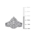 thumbnail image 2 of Everly Women's Diamond Sterling Silver Bridal Set, 2 of 7