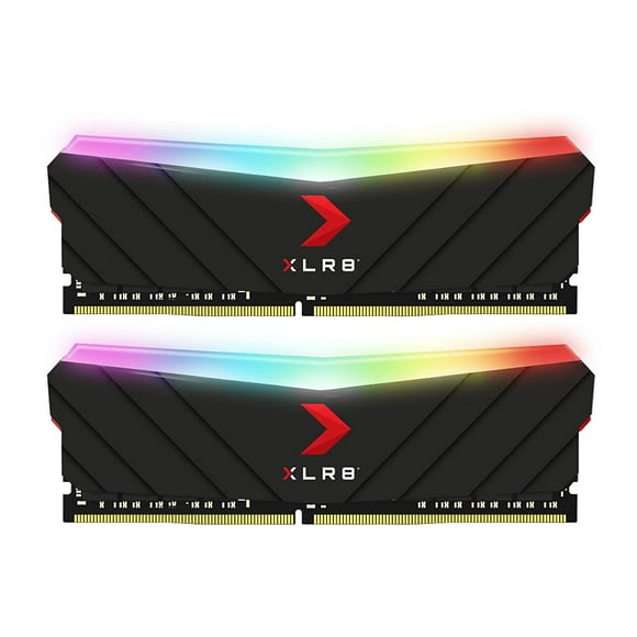 PNY XLR8 Gaming 16GB (2x8GB) DDR4 DRAM 3600MHz (PC4-28800) CL18 1.35V RGB Dual Channel Desktop (DIMM) Memory â MD16GK2D4360018XRGB