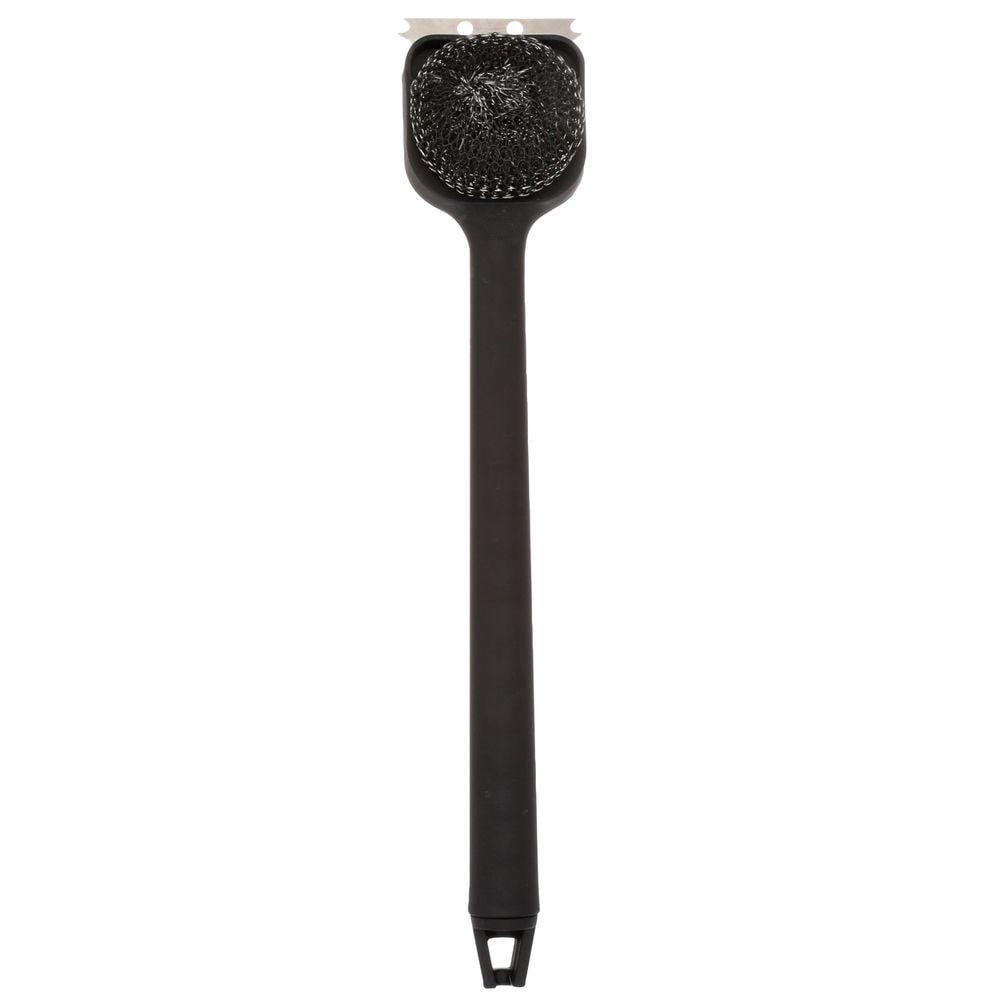Nexgrill Steel Wool Brush Scraper Durable Plastic Handle 18 L in
