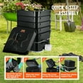 thumbnail image 5 of KFFKFF 5-Tray Worm Composter 44 QT/50 L Worm Compost Bin Indoor and Outdoor, 5 of 8