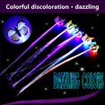 thumbnail image 1 of LED Flashing Hair Braid Glowing Luminescent Hairpin Novetly Hair Ornament Girls Led Toys New Year Party Christmas Gift2pcsChina He Qiyong unisex, 1 of 1