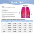 thumbnail image 5 of Xecao Light Purple Glitter Print Fishing Shirts for teenager Long Sleeve UV Sun Protection Hoodie with Zipper Outdoor Hiking Shirts-Small, 5 of 7
