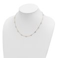 thumbnail image 3 of DewberryDiamonds 14k Yellow Gold Polished Open Hearts Link Chain  Station Necklace (Weight : 2.27 G, Length : 18 in, Width : 7.7 mm), 3 of 6