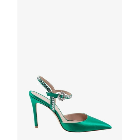 

STUART WEITZMAN GMCUT WOMAN Green PUMPS