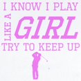 thumbnail image 2 of CafePress - Golf Like A Girl Body Suit - Long Sleeve Cotton Baby Bodysuit, 2 of 4