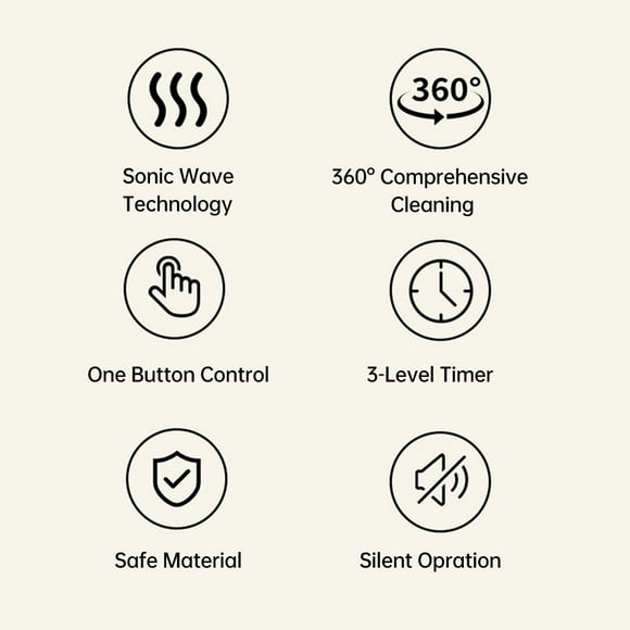 Cleaning machine,One Button 3 And Stainless Steel Screen 340ml Professional Cleaner With Button And Cleaner 49khz And Screen Qisuo 304 Denture/ Shaver Silver/ Retainer/ Watch And Sonic And