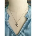 thumbnail image 6 of Jewelry Trends Sterling Silver Shark Tooth Pendant on 18 Inch Box Chain Necklace, 6 of 8