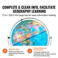 thumbnail image 2 of KFFKFF 13"/330.2mm Constellations Illuminated World Globe with Educational For Kids, Ideal Gift for Boys & Girls, 2 of 9