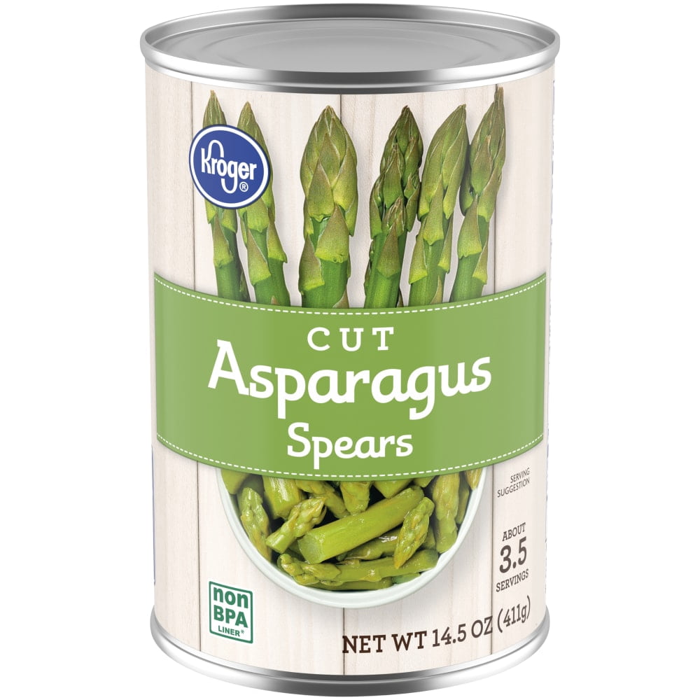 Kroger Cut Asparagus Spears 14.5 oz - 5 Pack