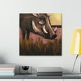 thumbnail image 3 of Warthog in Minimalism. - Canvas, 3 of 10