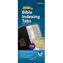 Bible Tab-OT & NT Gld Cath: Large Print Catholic Bible Tabs (Other)(Large Print)