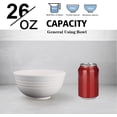 thumbnail image 3 of Wheat Straw Bowls Set of 6, 60oz (1774ml) Large Unbreakable Cereal Soup Bowls, Microwave Dishwasher Safe BPA-Free, Big Serving Bowls for Oatmeal Salad Camping Party, 3 of 10