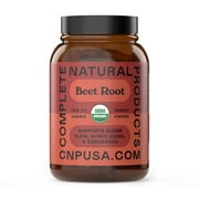 Organic Beet Root Capsules - Beet Root Capsules Made in the USA, Naturally Boost Energy, Stamina, & Nitric Oxide with a Pure Organic Beet Root Supplement