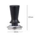 thumbnail image 2 of Distribuidor de café Macarena herramienta de nivelador de acero inoxidable 53mm, 2 of 8