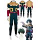 thumbnail image 2 of Disfraz de Midoriya Izuku para hombre, disfraz de héroe de Anime Academia, temporada 7, capa de juego de rol, peluca, ropa de fantasía para Halloween, 2 of 5