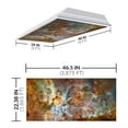 thumbnail image 2 of Octo Lights - Fluorescent Light Covers - 2x4 Flexible Ceiling Light Filters - For Classrooms and Offices - Astronomy 010, 2 of 7