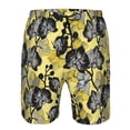 thumbnail image 3 of Pofeuu Orchids Flowers Prin Men's Swim Trunks Quick Dry Bathing Suit Swimming Board Shorts Mesh Lining Beach Swimwear-, 3 of 6