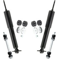 Detroit Axle - Front Shock Absorbers   Sway Bars Replacement for Chevrolet GMC Savana Express 1500 2500 2WD - 4pc Set Fits select: 2003-2007 CHEVROLET EXPRESS G2500, 2003-2009 CHEVROLET EXPRESS G1500