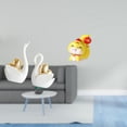 thumbnail image 2 of Elegantes Figuras De Cisne Y Serpiente, Adornos De Mesa únicos, Decoración Artística De Pareja, Estatuas De Resina Para Estantería, Entrada, Centro De Mesa, Dormitorio, Oficina,, 2 of 8