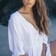 thumbnail image 2 of Bikini Translúcida Tela Vestido Blancas Borlas Boho Desgaste Vocacional Transpirable Talla Grande Mujer Señora METRO Macarena vestido de bikini, 2 of 4
