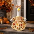 thumbnail image 6 of Fall Harvest Porch Goose Outfit, Rustic Thanksgiving Autumn Costume Kit, Country‑style Seasonal Dress Accessories Suitable for 23 Inch Large Porch Goose Statue, Three styles to choose, 6 of 6