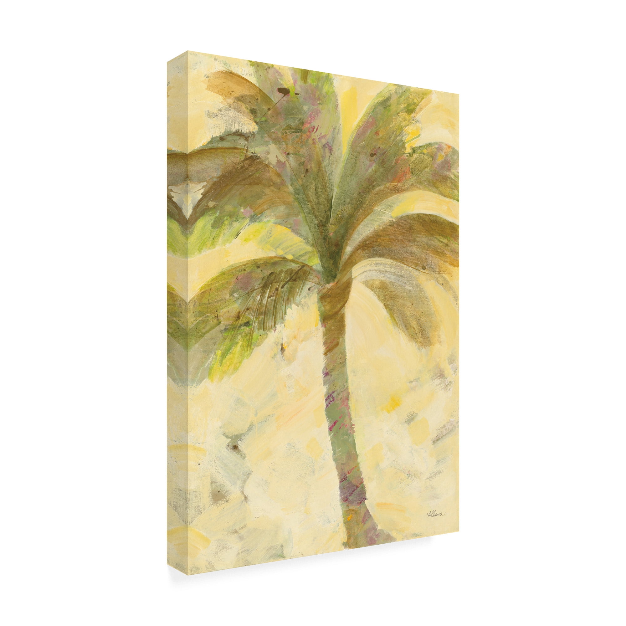Trademark Fine Art 'Under The Palm' Canvas Art by Albena Hristova