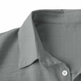 thumbnail image 5 of Polo Shirts for Men - Royally Comfortable - Premium Bamboo Cotton Fabric - Soft Cotton Blend - Classic Fit Short Sleeve Gray, 5 of 8