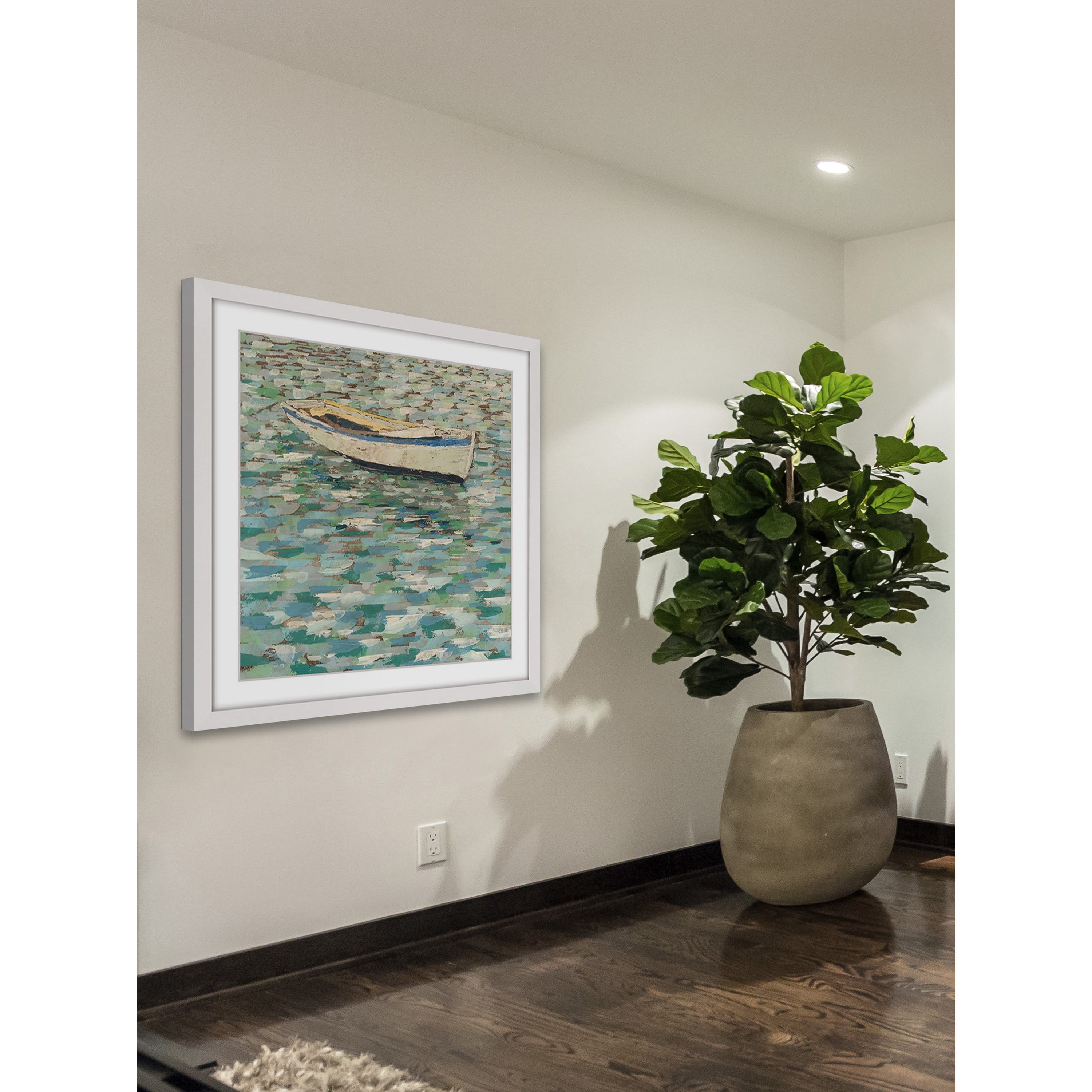 Marmont Hill "On the Pond I" Framed Painting Print