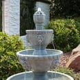 thumbnail image 6 of Sunnydaze Lion Head Traditional Resin 3-Tier Outdoor Water Fountain, 6 of 9