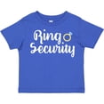 thumbnail image 3 of Inktastic Ringbearer Ring Security White Text Boys or Girls Toddler T-Shirt, 3 of 5