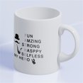 thumbnail image 1 of Taza de cerámica de la palabra, taza de cerámica de la palabra Taza de té de la palabra minimalista Taza de cerámica Máxima confiabilidad, 1 of 5