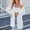 White, variant on Drovellove Women's Casual Long Sleeve Cardigan Sweater - Lightweight Open Front Knit Coat for Home, Work, or Weekend Errands