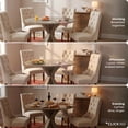 thumbnail image 4 of Finch Alfred Round Dining Table Rustic Beige, 4 of 8