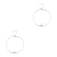 thumbnail image 2 of Minnieouse Tobillera elegante aleación ajustable elegante con diamantes de imitación accesorio de moda de tobillo cadenas de pie para mujer plata Type2 NO2 Minnieouse CBP253322, 2 of 6