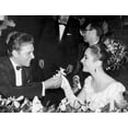 thumbnail image 2 of Hollywood Photo Archive 24x19 White Modern Wood Framed Museum Art Print Titled - Elizabeth Taylor and Richard Burton, 2 of 4