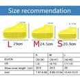 thumbnail image 4 of EFINNY Waterproof Shoe Covers, Reusable Foldable Not-Slip Rain Shoe Covers, Shoe Protectors Overshoes Rain Galoshes for Kids Men and Women, 1 Pair, 4 of 10