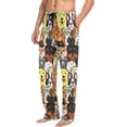 thumbnail image 4 of GZHJMY Dog Pajama Pants for Men, Lounge Pants Lightweight Men Pajama Bottoms with Drawstring Pockets, Christmas New Year Birthday Gifts, XX-Large, 4 of 6