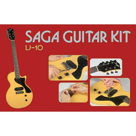 - Saga LJ-10 Student Electric Guitar Kit, Single Cutaway
