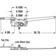 thumbnail image 2 of Operador de ventanas abatibles Prime-Line TH 23077 Entrygard, 2 of 3