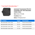 thumbnail image 2 of Automatic Transmission Filter Kit - Compatible with 1984 Oldsmobile Cutlass Calais, 2 of 2