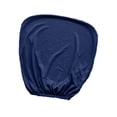 thumbnail image 1 of Office Chair Backrest Slipcover, Desk Chair Back Cover, Elastic Furniture Decor, Dark Blue, 1 of 9